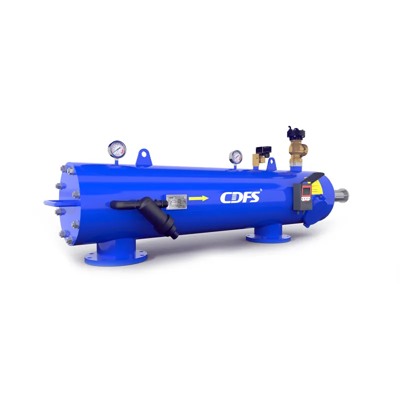 အလျားလိုက်အလိုအလျောက်အလိုအလျှောက် backwashing filter မိမိကိုယ်ကိုသန့်ရှင်းရေးဆည်မြောင်း filter