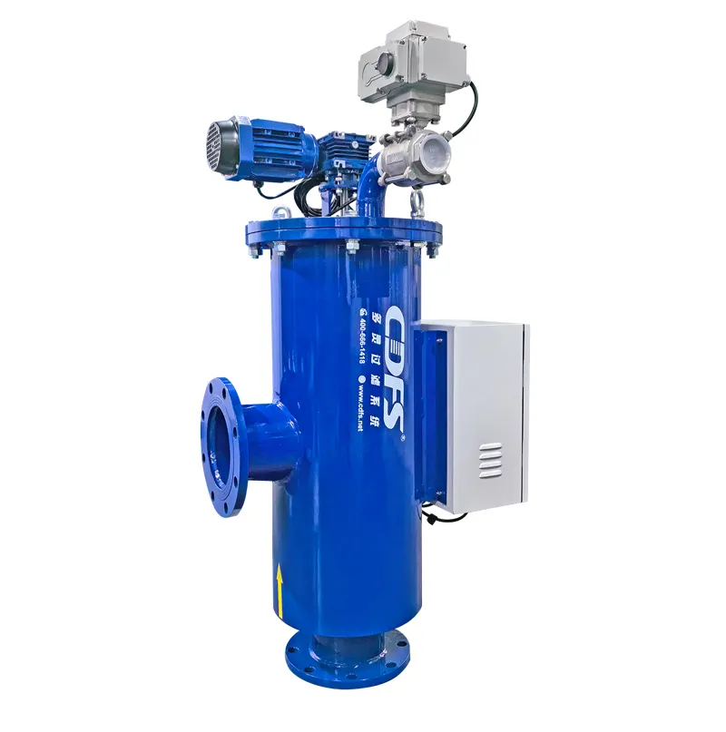 FL စီးရီးလျှပ်စစ်ဘရက်ရှ် အမျိုးအစား Self Cleaning Filter